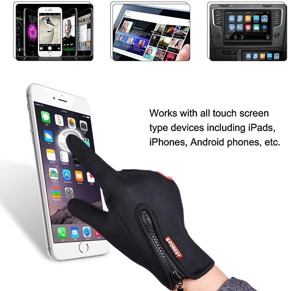 Luva de Moto com Toque Touch Screen - Para usar o celular em quanto usa a luva