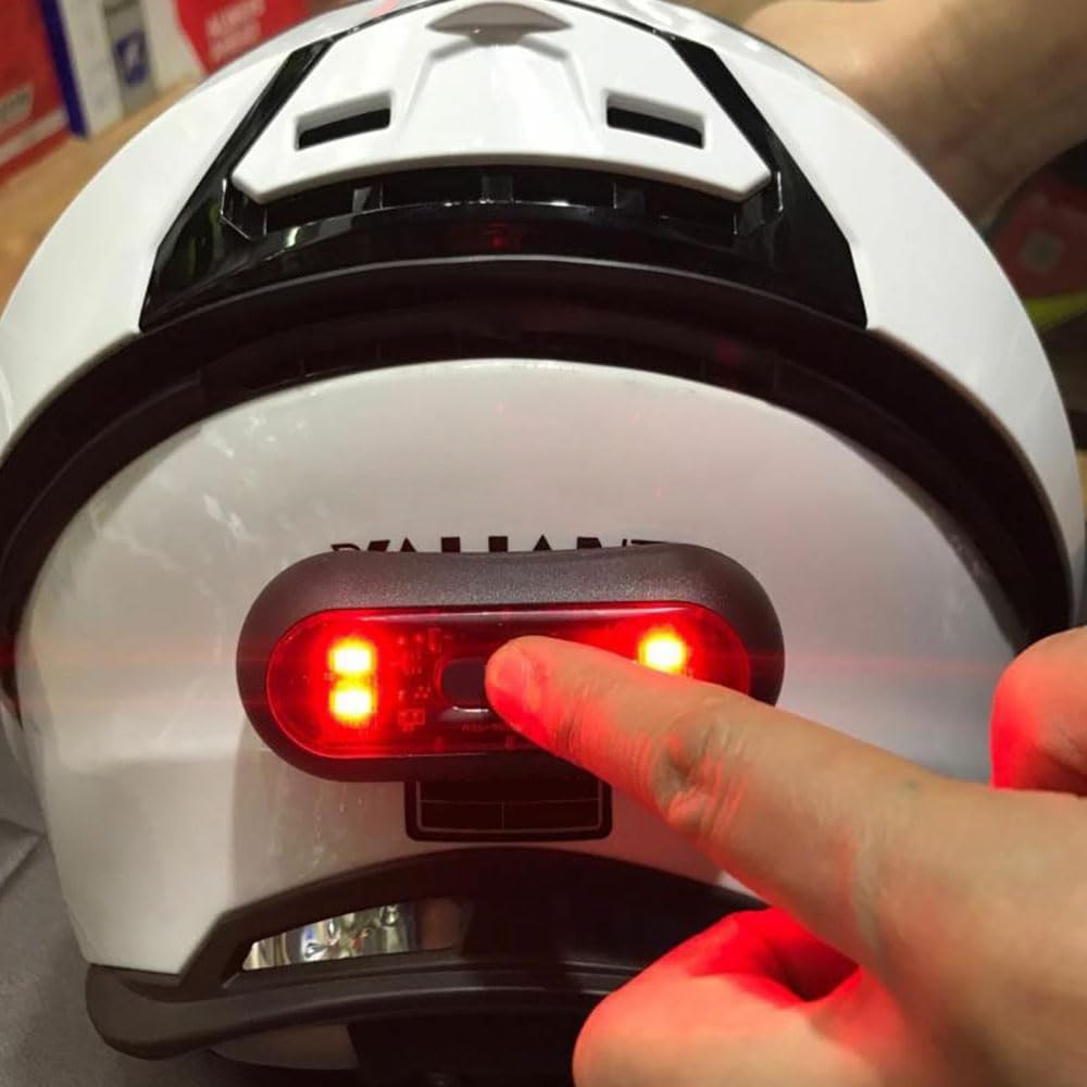 Lâmpada de capacete de LED Recarregável - Mais segurança para você