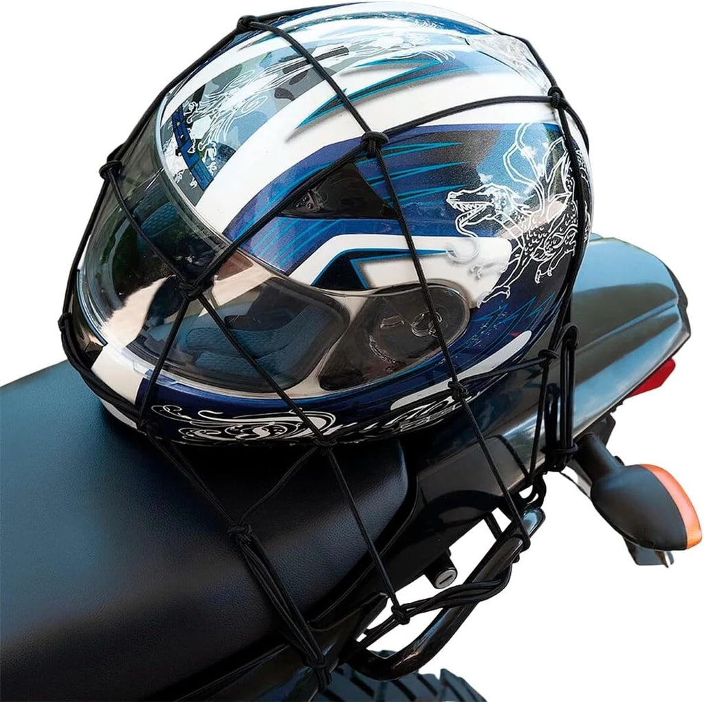 Rede Elástica Aranha P/Moto 30 X 30 cm Cores Diversas